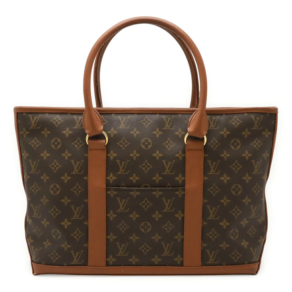LOUIS VUITTON Monogram Weekend Tote Bag Shoulder